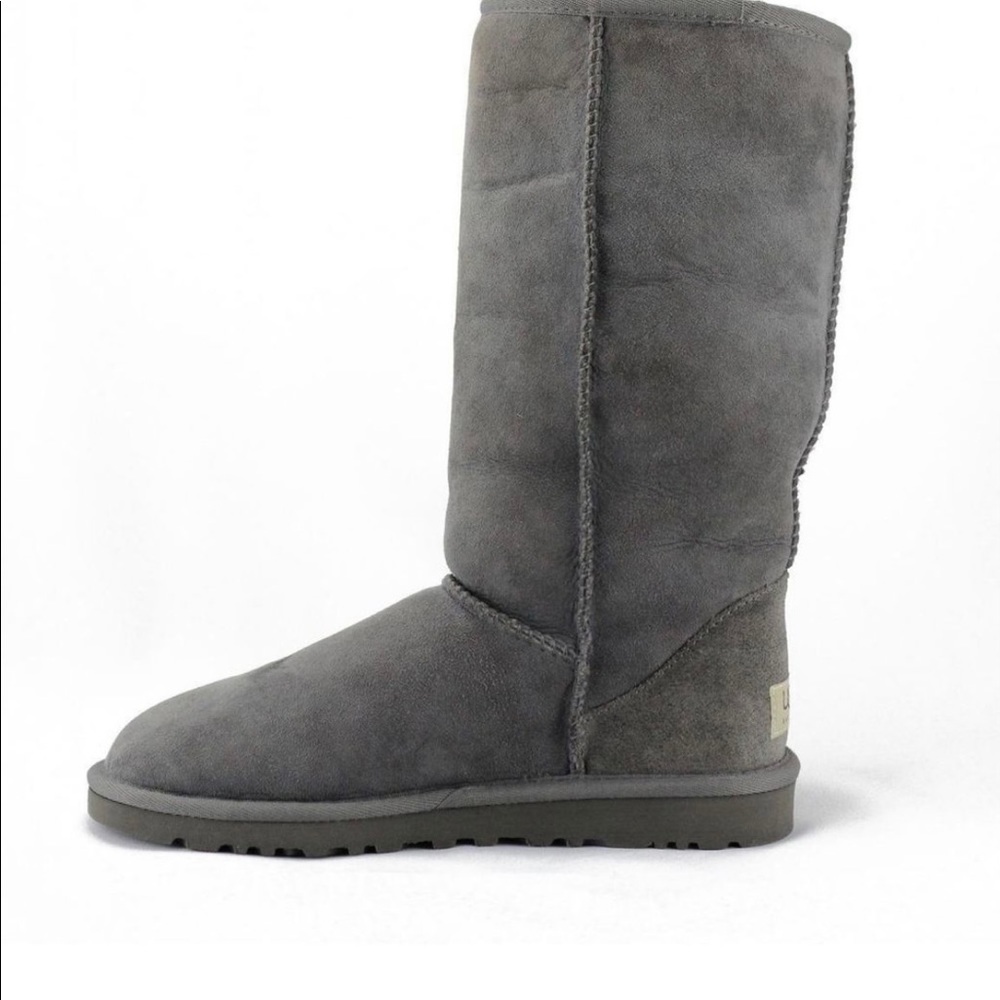 Tall Grey Ugg Boots